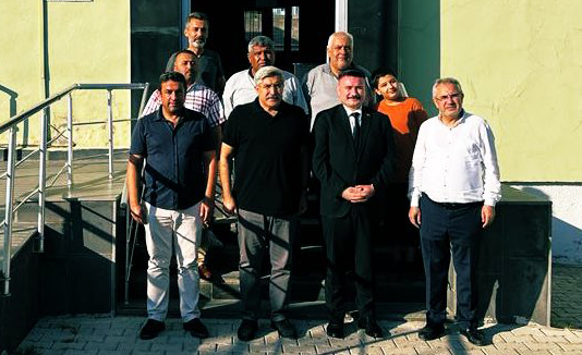 YAYMAN HASSA KAYMAKAMINI ZİYARET ETTİ        