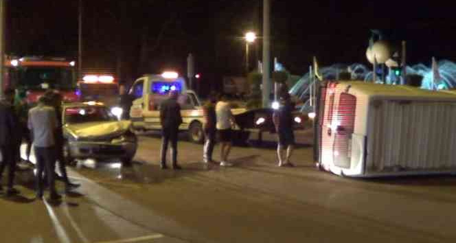 Hatay’da trafik kazası: 2 yaralı