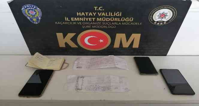 Kırıkhan’da tefecilik operasyonu: 5 gözaltı