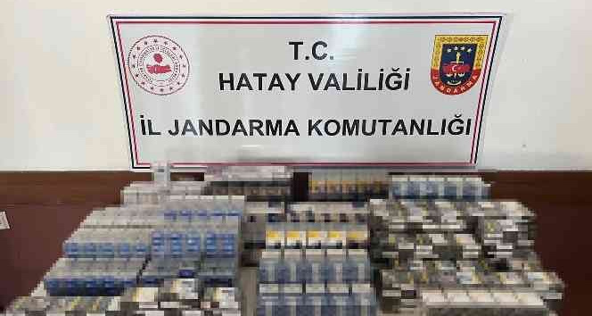 İskenderun’da kaçak sigara ve tütün operasyonu