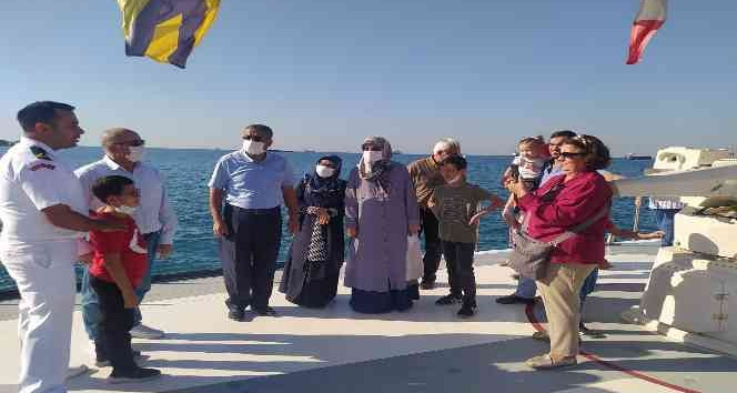 Sahil güvenlik botunu 2 bin 909 kişi gezdi