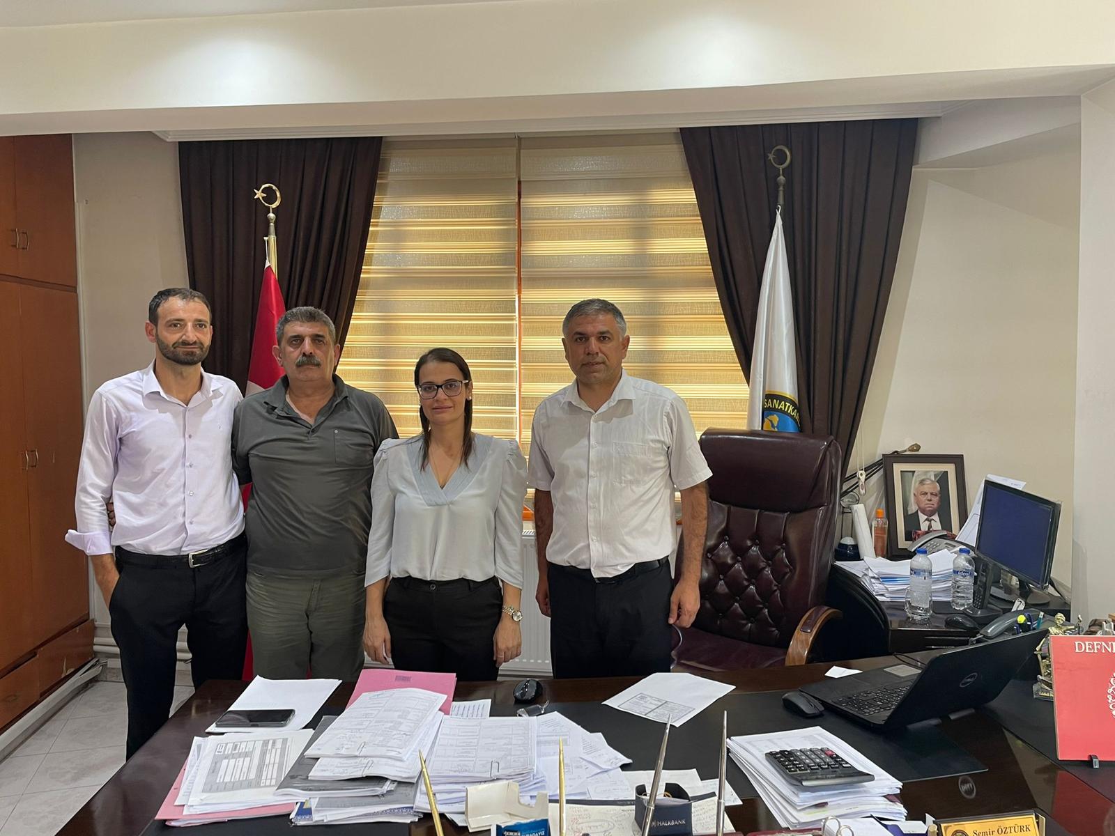 Başkan Hüzmeli Ziyaretlere Tam Gaz Devam Ediyor