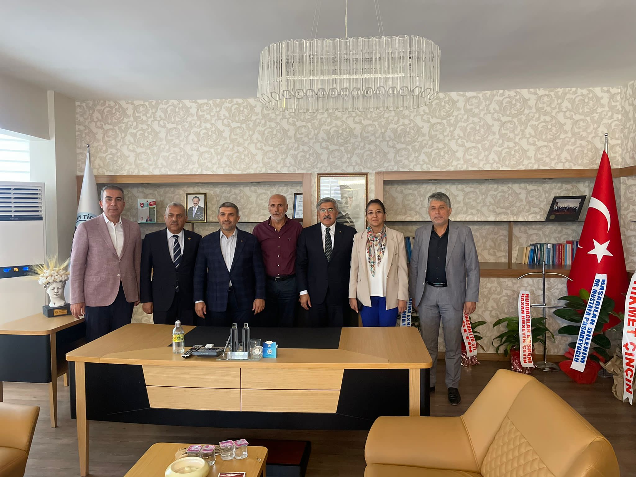 AK PARTİ HEYETİNDEN  BÖLÜKBAŞ’A  ZİYARET        