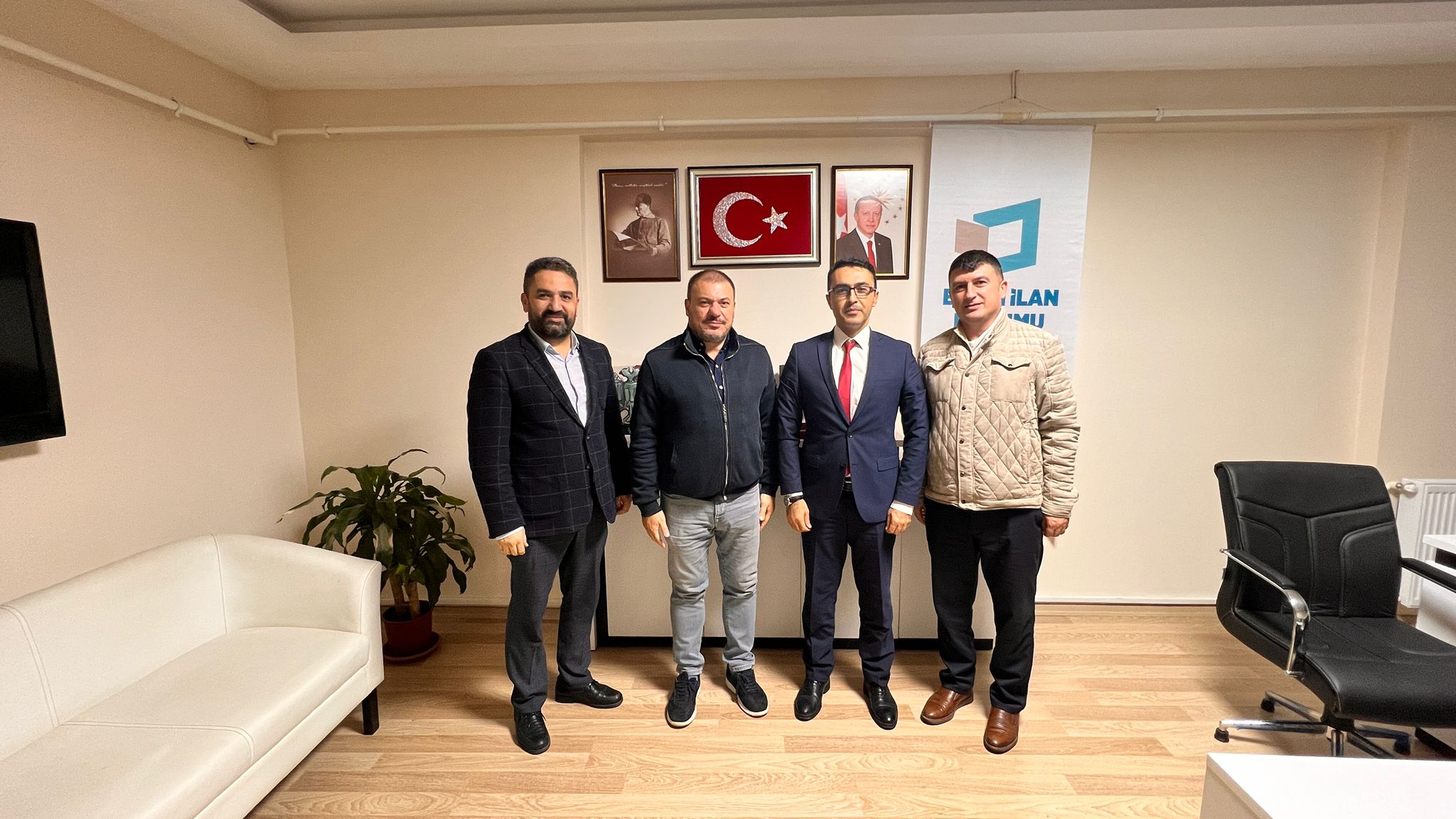 HGC BAŞKANI MAZMANOĞLU’NDAN BİK MÜDÜRÜ PARLAK’A ZİYARET