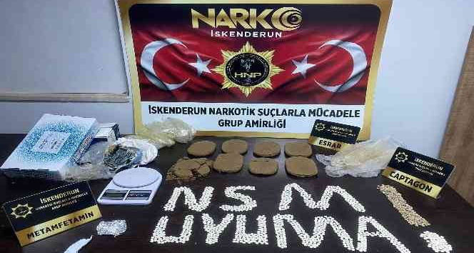 Hatay’da uyuşturucu operasyonu