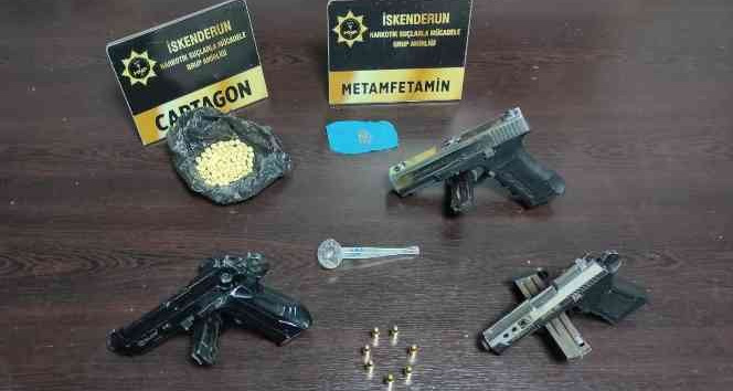 Hatay’da uyuşturucu hap operasyonu: 4 gözaltı