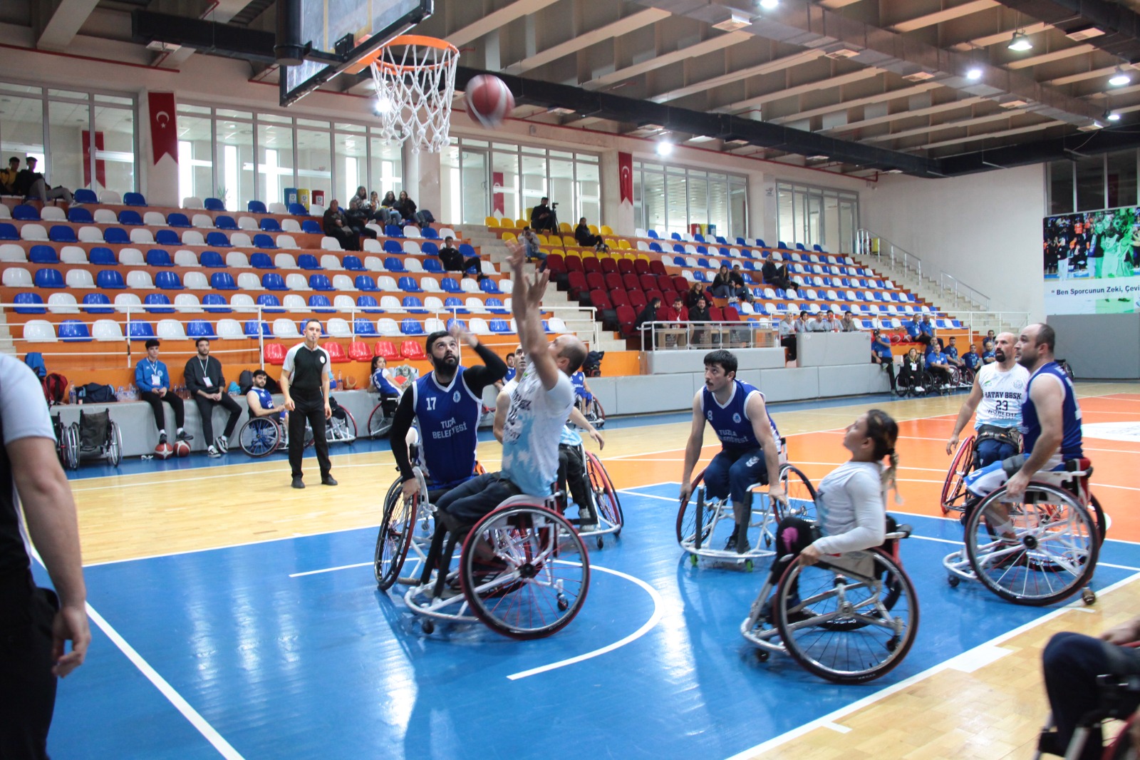 HATAY BÜYÜKŞEHİR BELEDİYESPOR-TUZLA BELEDİYESPOR: 86-64