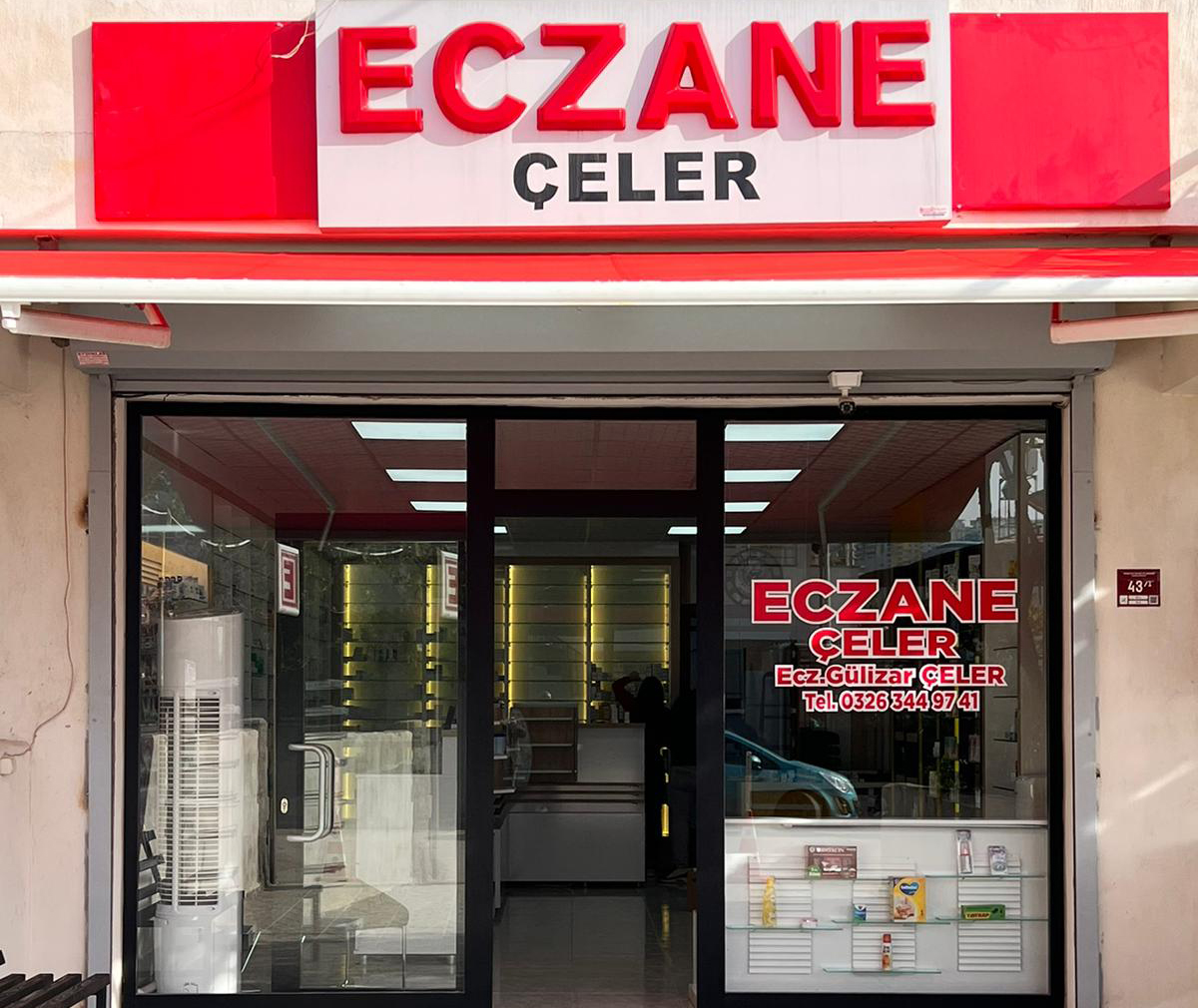 ÇELER ECZANESİ  YENİ YERİNE TAŞINDI
