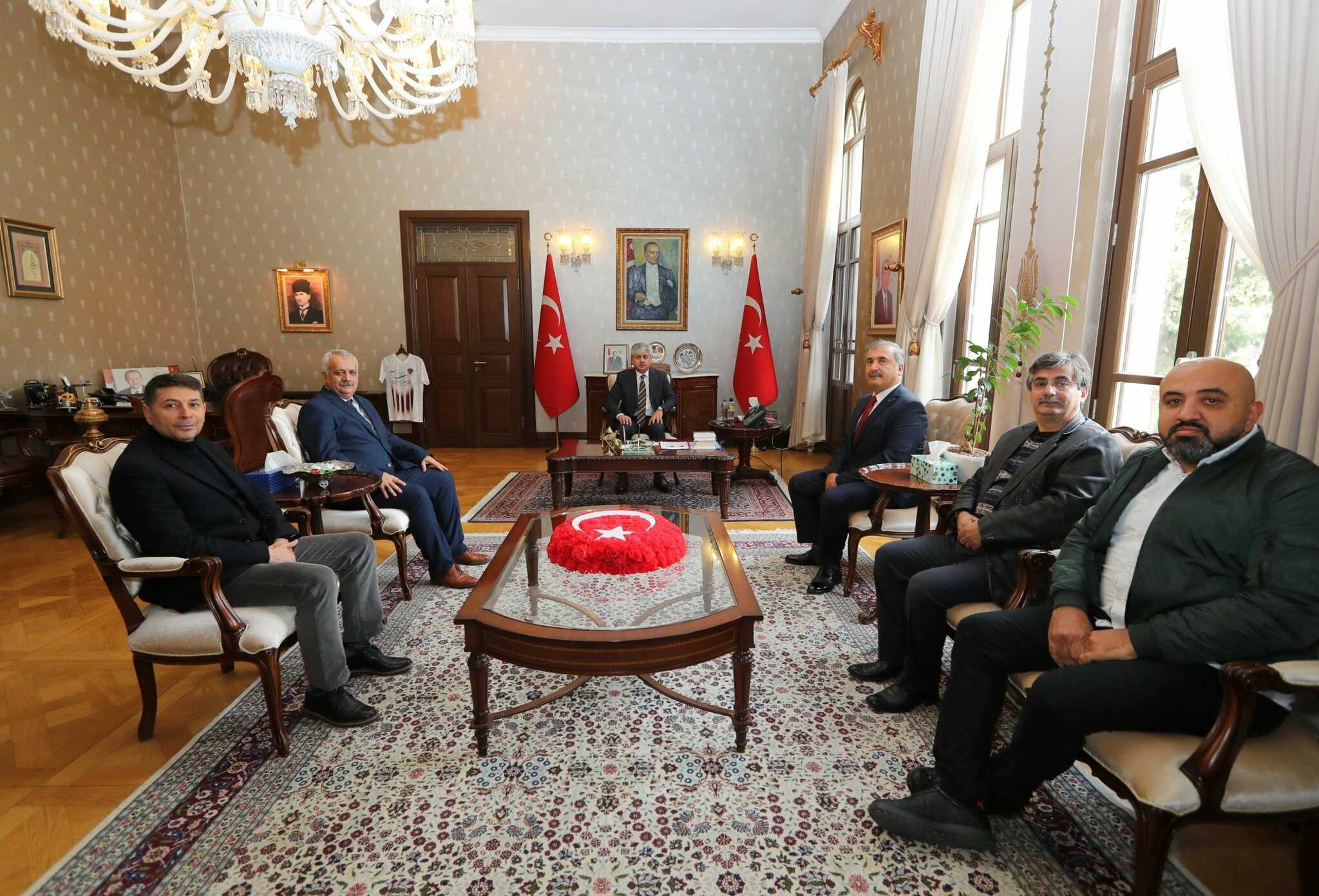 Vali Doğan, Başkan Durgun ve Beraberindeki Heyeti Makamında Kabul Etti