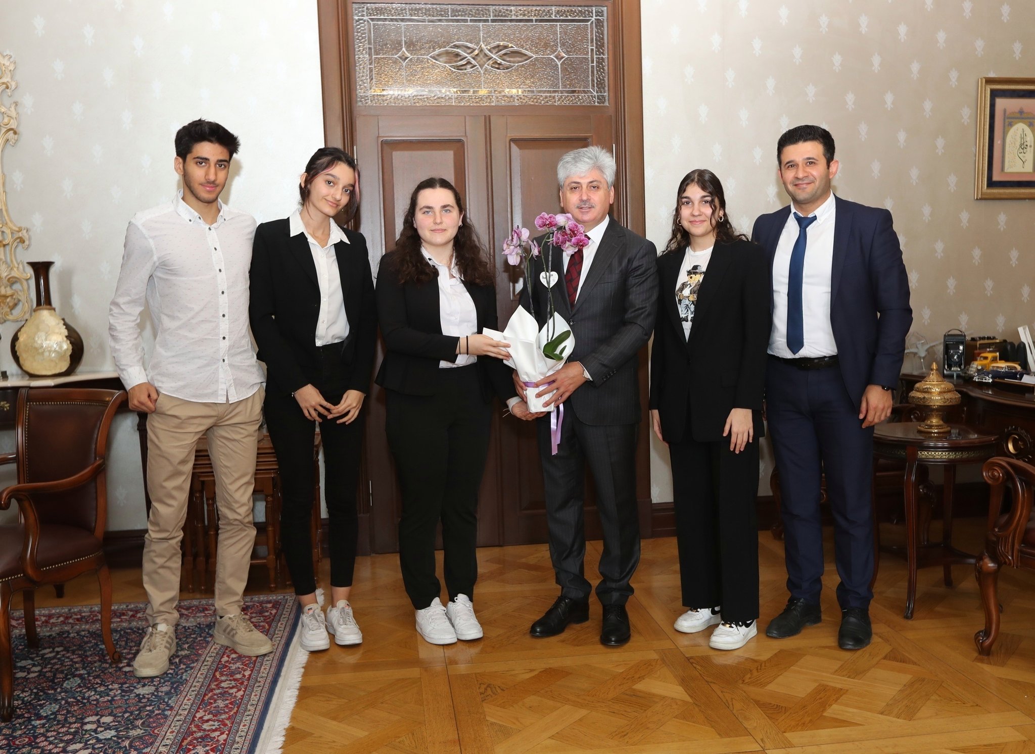 Gençlerimizden, Vali Doğan’a Ziyaret