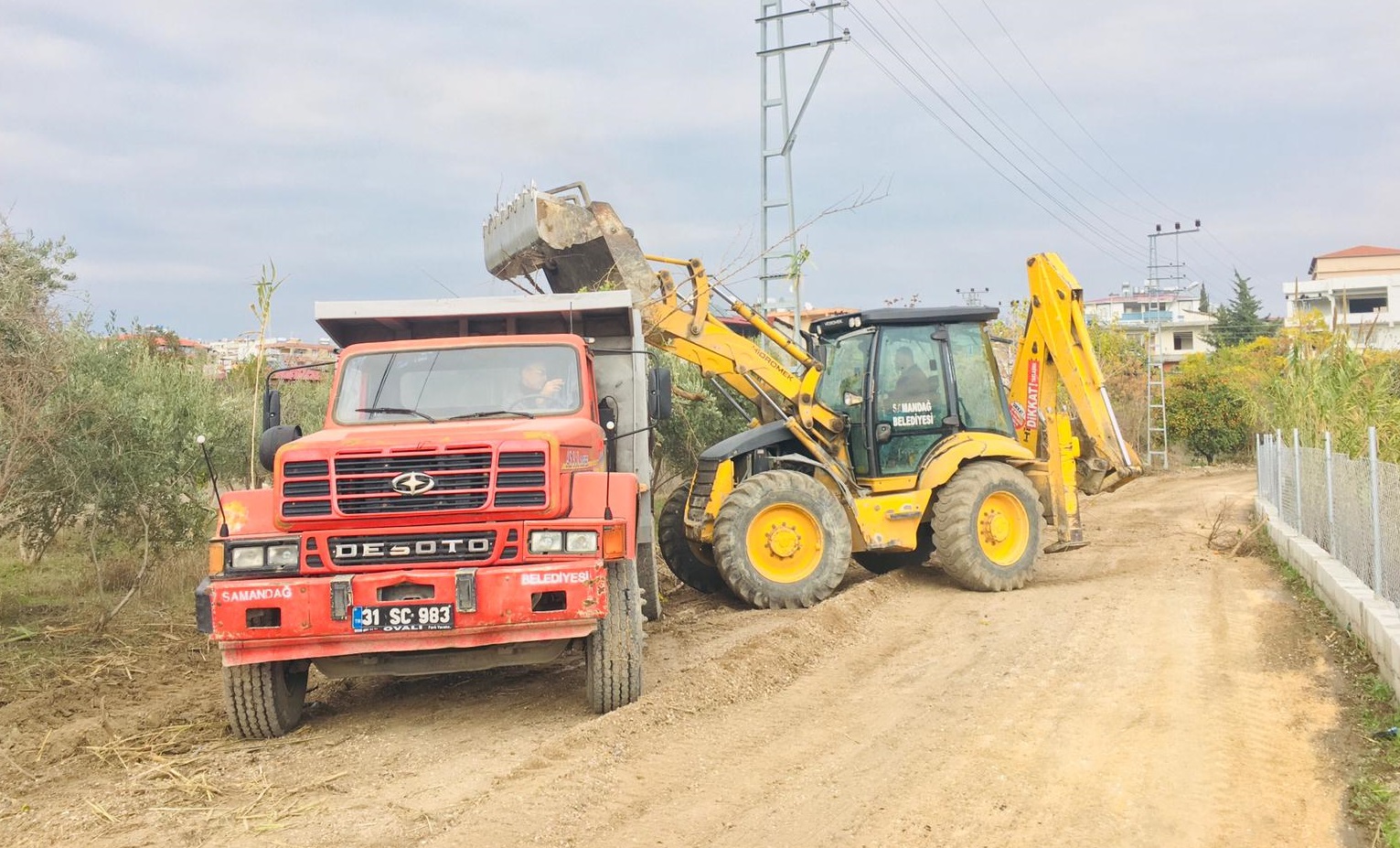 DAHA GÜZEL BİR SAMANDAĞ İÇİN İLK GÜNKÜ HEYECANLA ÇALIŞMALARIMIZI SÜRDÜRÜYORUZ.