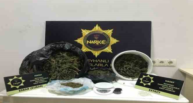 Hatay’da uyuşturucu tacirlerine operasyon: 2 gözaltı