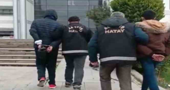 Hatay’da hırsızlara operasyon: 2 tutuklama