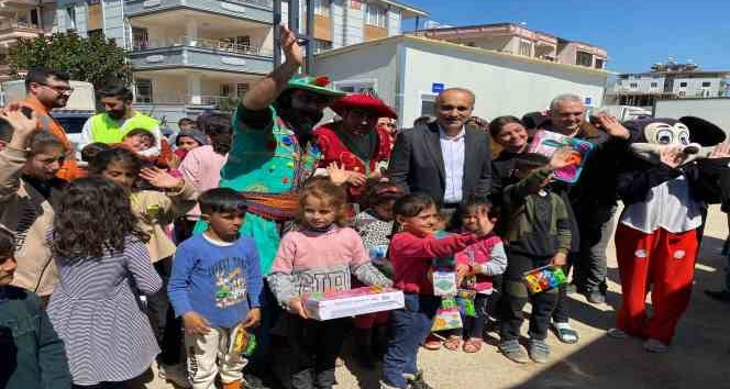 Arnavutköy Belediyesi’nin Hatay’da kurduğu ‘Kardeşlik Mahallesi’nde’ ilk sahur ve iftar yapıldı