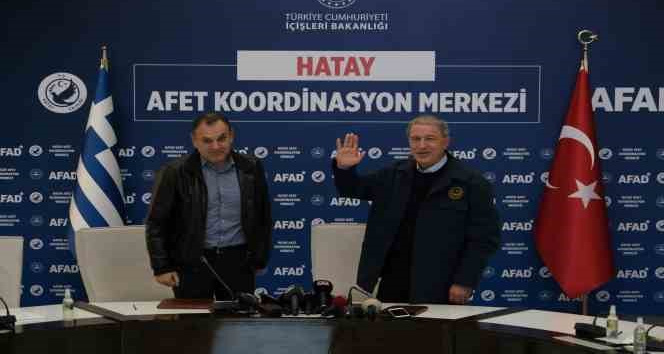 Bakan Akar: “Ege ve Akdeniz’in dostluk denizi olması temennimiz”