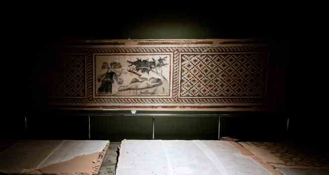 Dünyanın en büyük mozaik müzesindeki eserlere deprem kalkanı