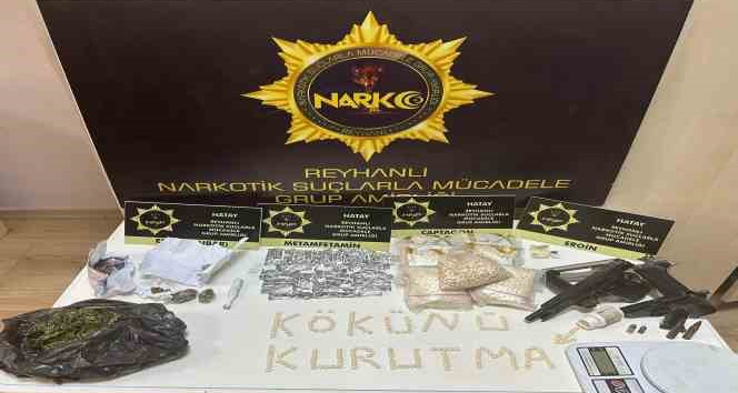 Hatay’da uyuşturucu operasyonu: 10 gözaltı