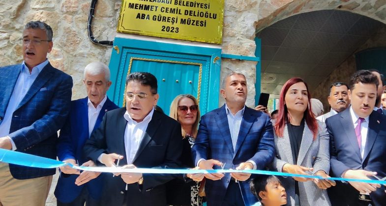 MEHMET CEMİL DELİOĞLU ABA GÜREŞİ MÜZESİ YAYLADAĞI’NDA AÇILDI