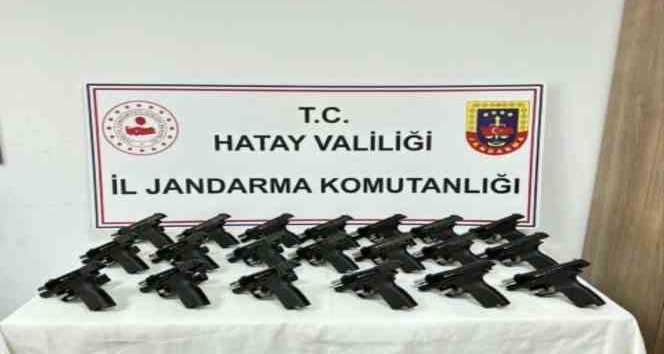 Silah kaçakçılarının oyununu jandarma bozdu