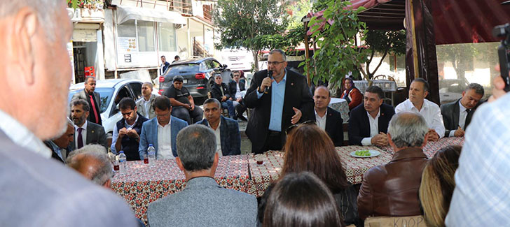 ÇALIŞKAN “MİLLET İTTİFAKI, EMEK KARŞILIĞINI BULSUN DİYE VAR”