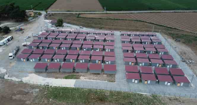 Depremzedelerin briket ev mutluluğu