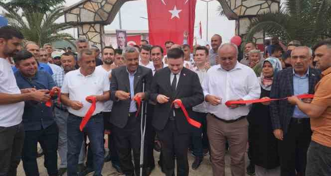 Hassa Millet Çay Bahçesi’ne kavuştu