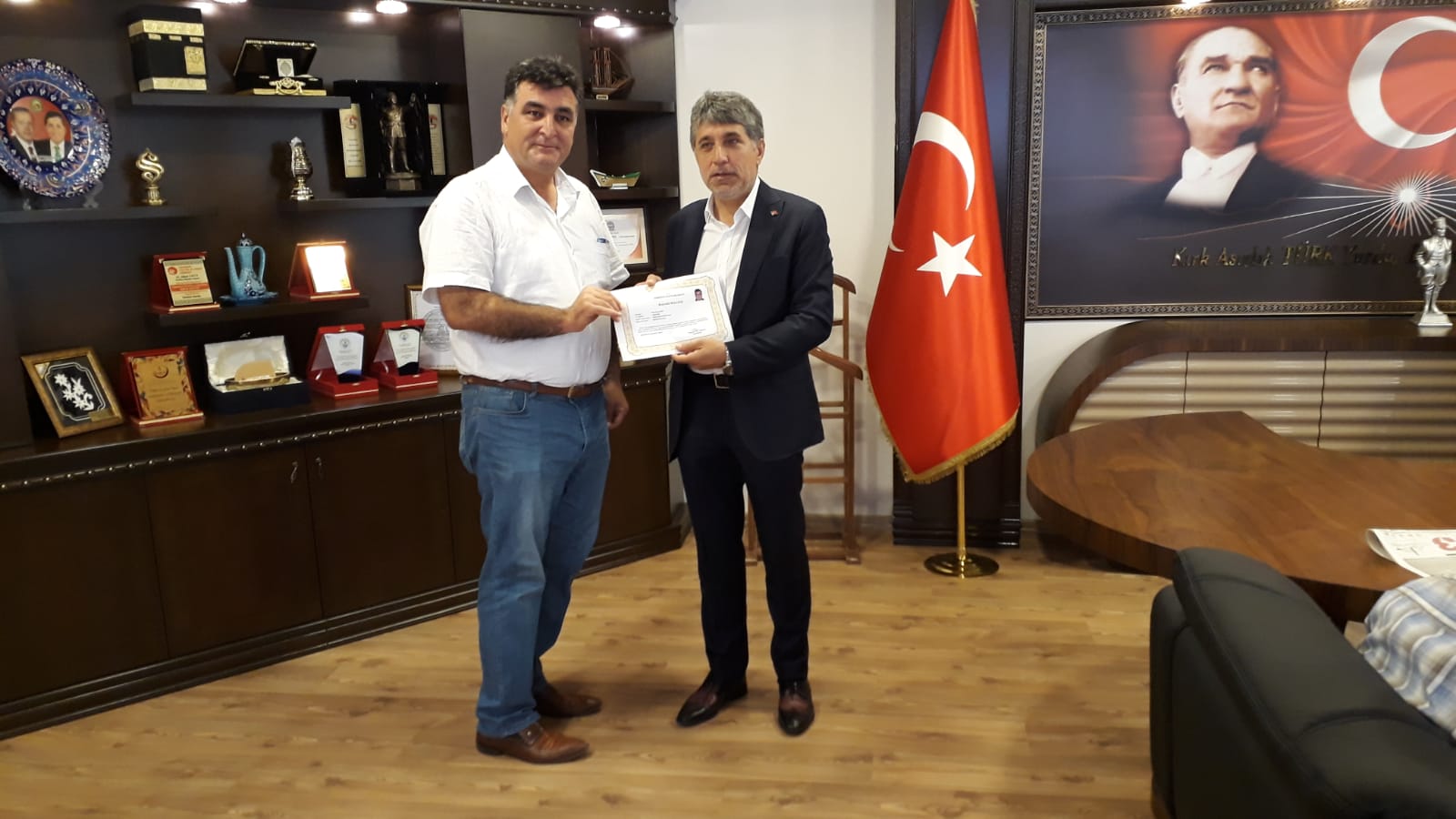 GÜDER BELEDİYE BAŞKAN YARDIMCISI OLDU