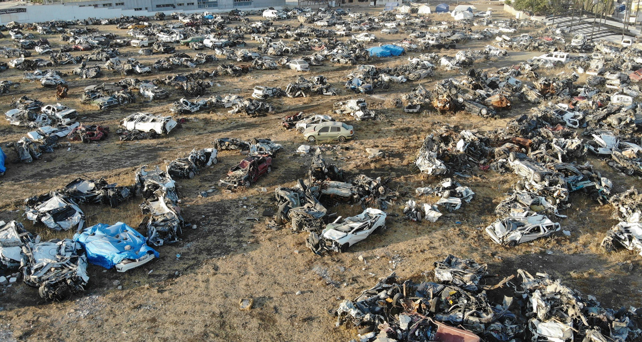 Enkazdan çıkarılan araçların akıbeti belli oldu