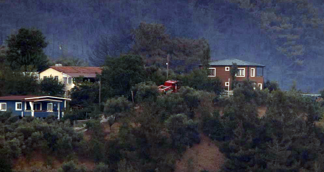 Belen’deki orman yangınına havadan müdahale tekrardan başladı