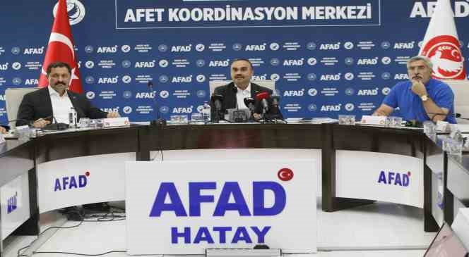 Bakan Kacır “Hatay’da 4 sanayi sitesinde yapacağımız projelerin bedeli 4 milyar 300 milyon TL olacak”