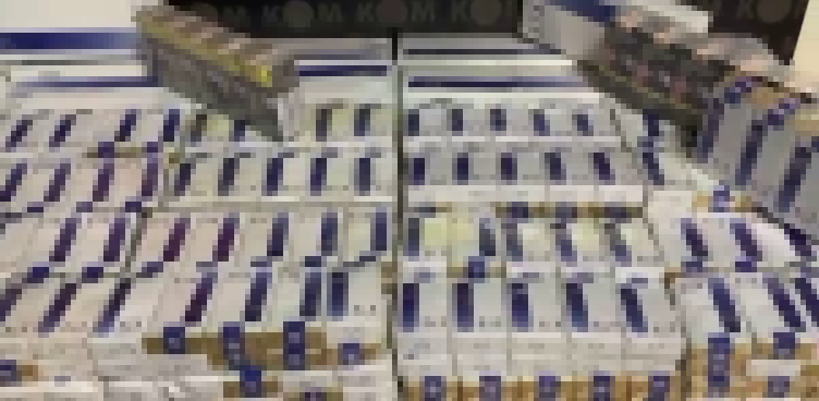 Hatay’da kaçak sigara operasyonu