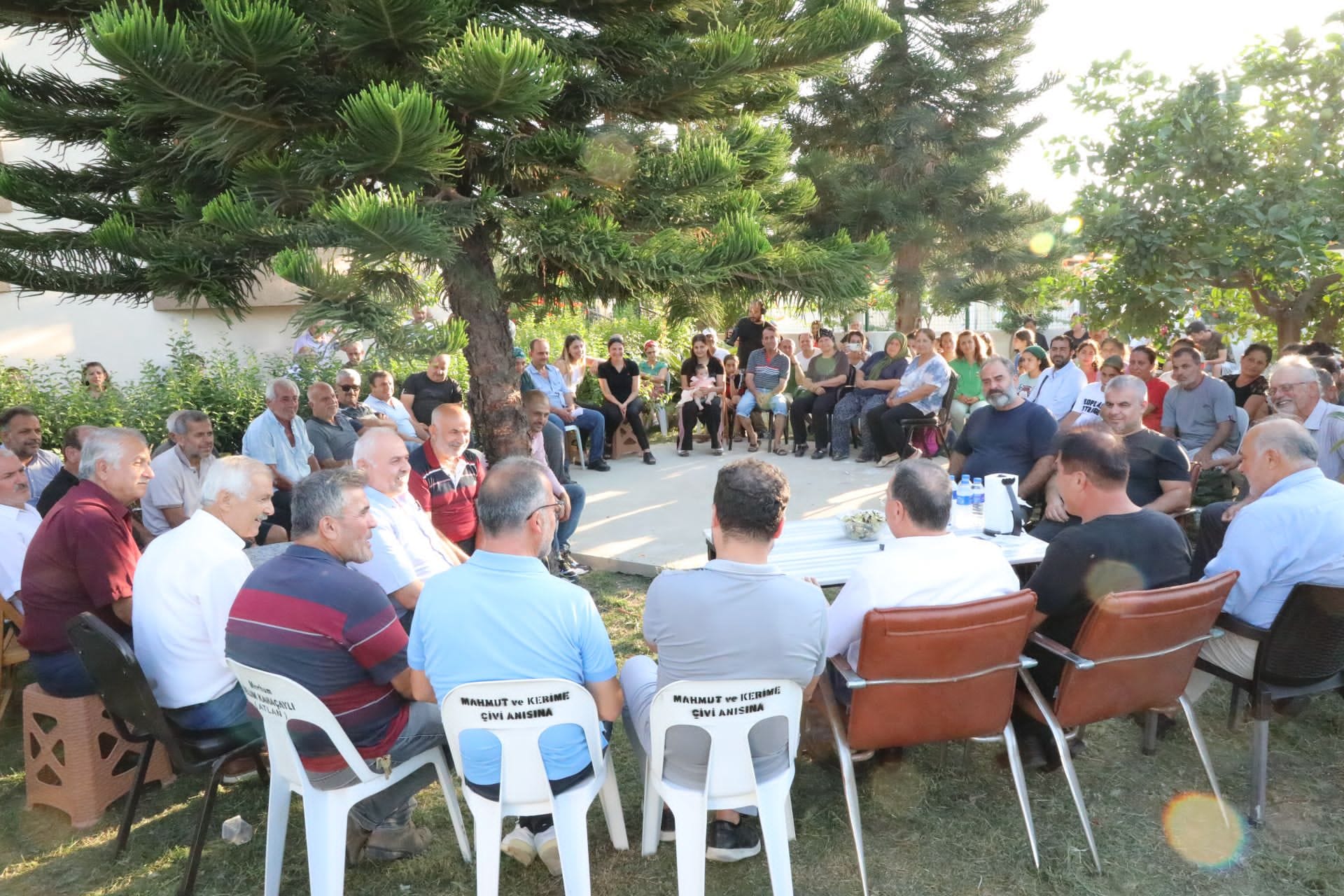 HBB BAŞKANI SAVAŞ SAMANDAĞ’DA HALK TOPLANTILARINA KATILDI