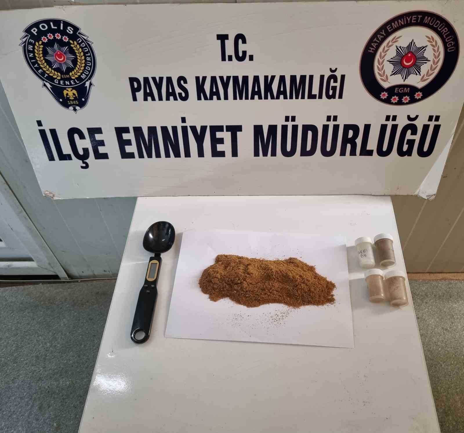 Payas’da uyuşturucu operasyonu: 3 gözaltı