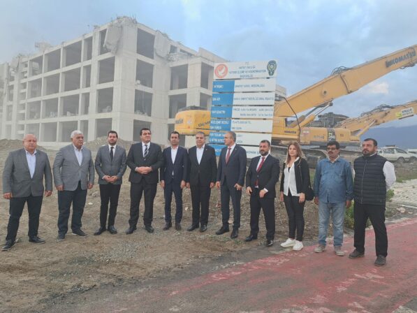 YIKILAN HATAY EMNİYET BİNASI MECLİS GÜNDEMİNDE