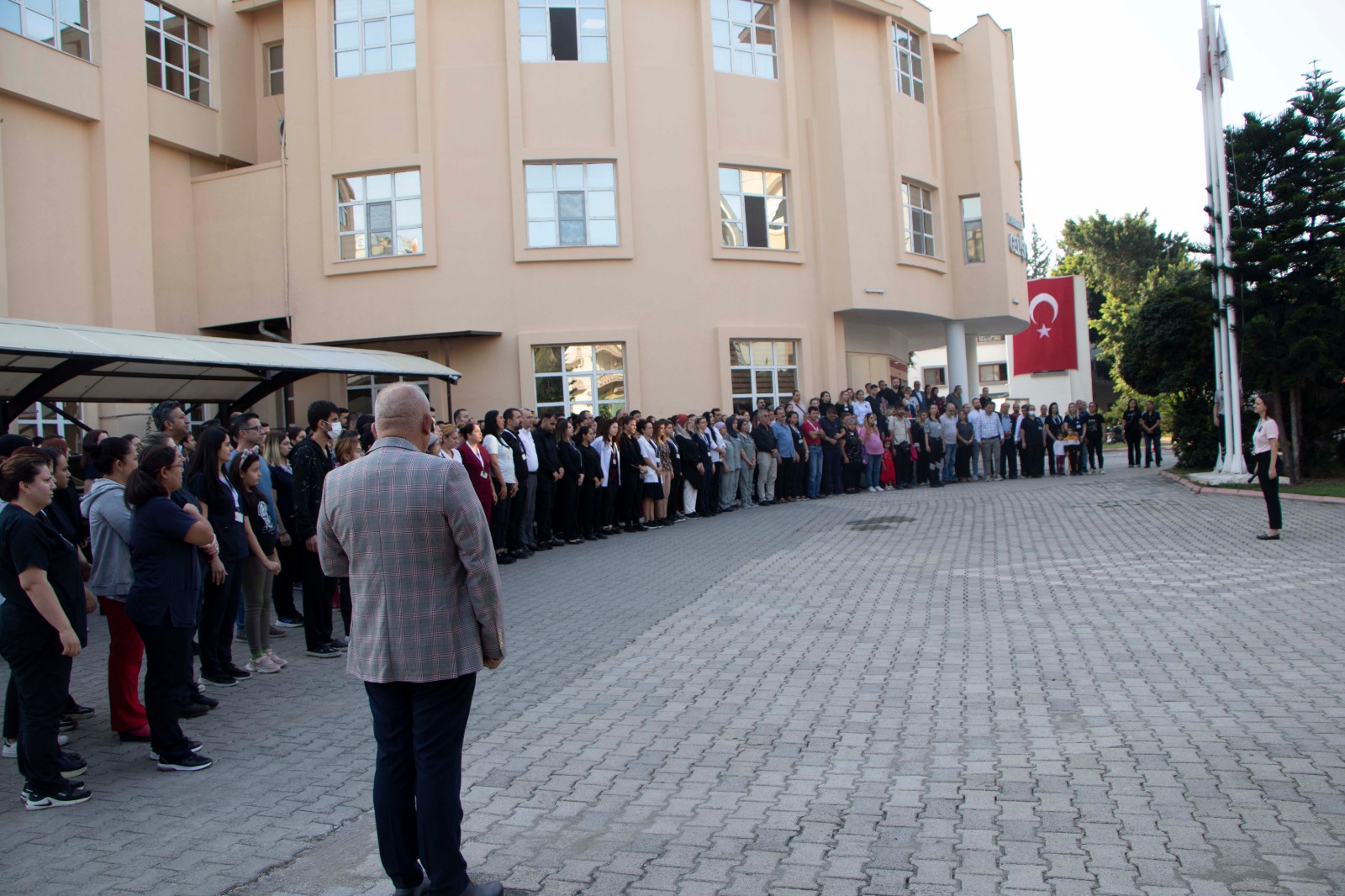 GELİŞİM VE PALMİYE HASTANESİ ATA’IN HUZURUNDA