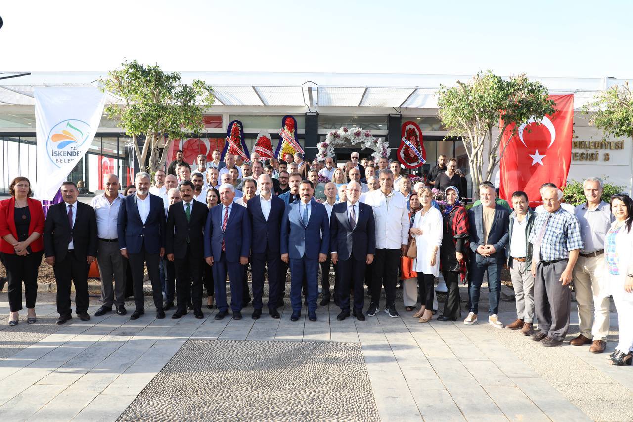 İSKENDERUN BELEDİYESİ 3. NO’LU SOSYAL TESİSİ AÇILDI