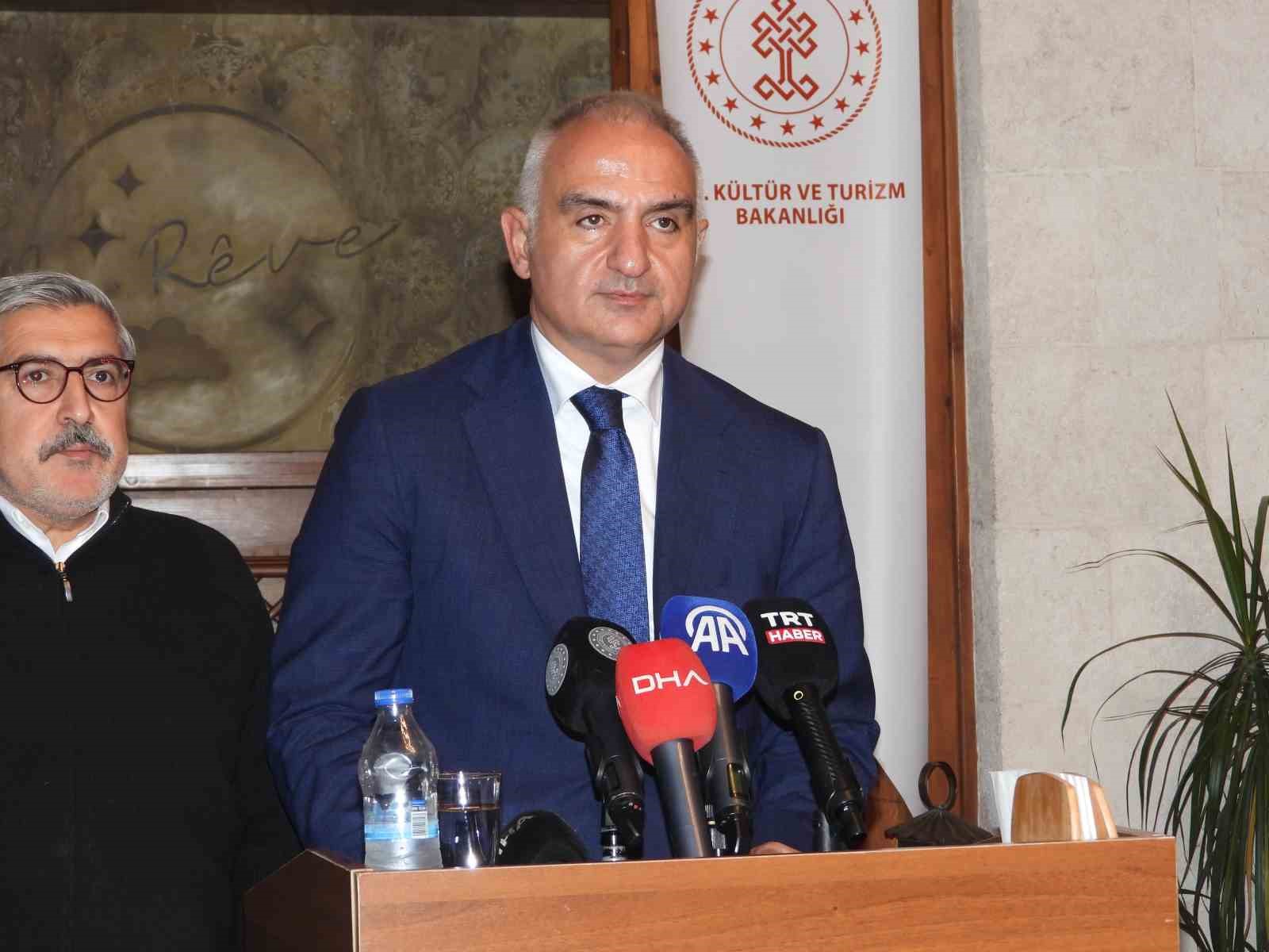 Bakan Ersoy “Hatay Arkeoloji Müzesi’nin 2025’te açılışını yapmayı hedefliyoruz”