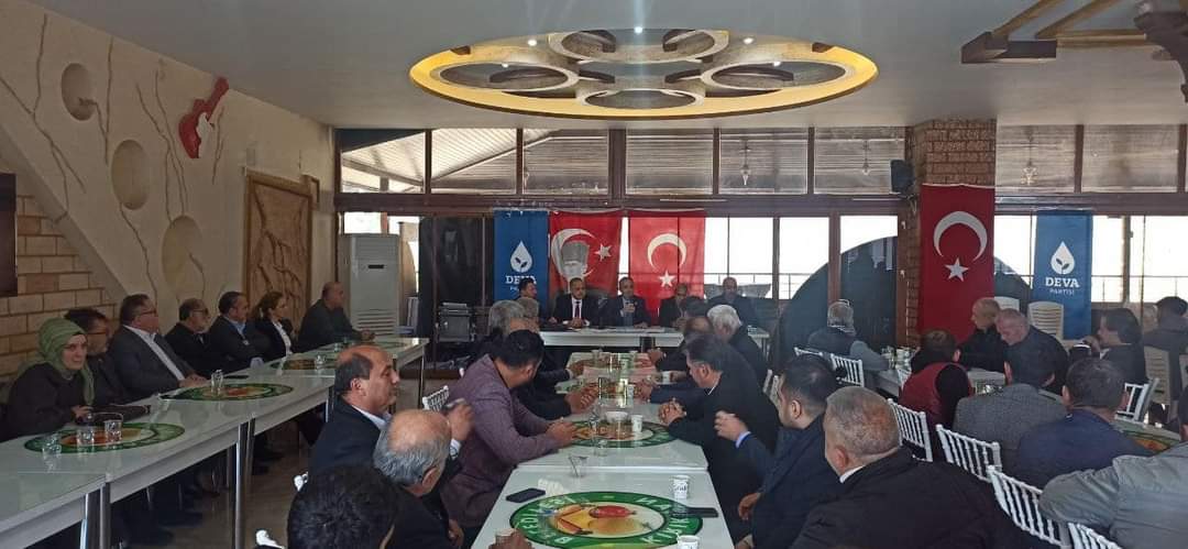 AHMET ESİN YENİDEN DEVA İLÇE BAŞKANI SEÇİLDİ