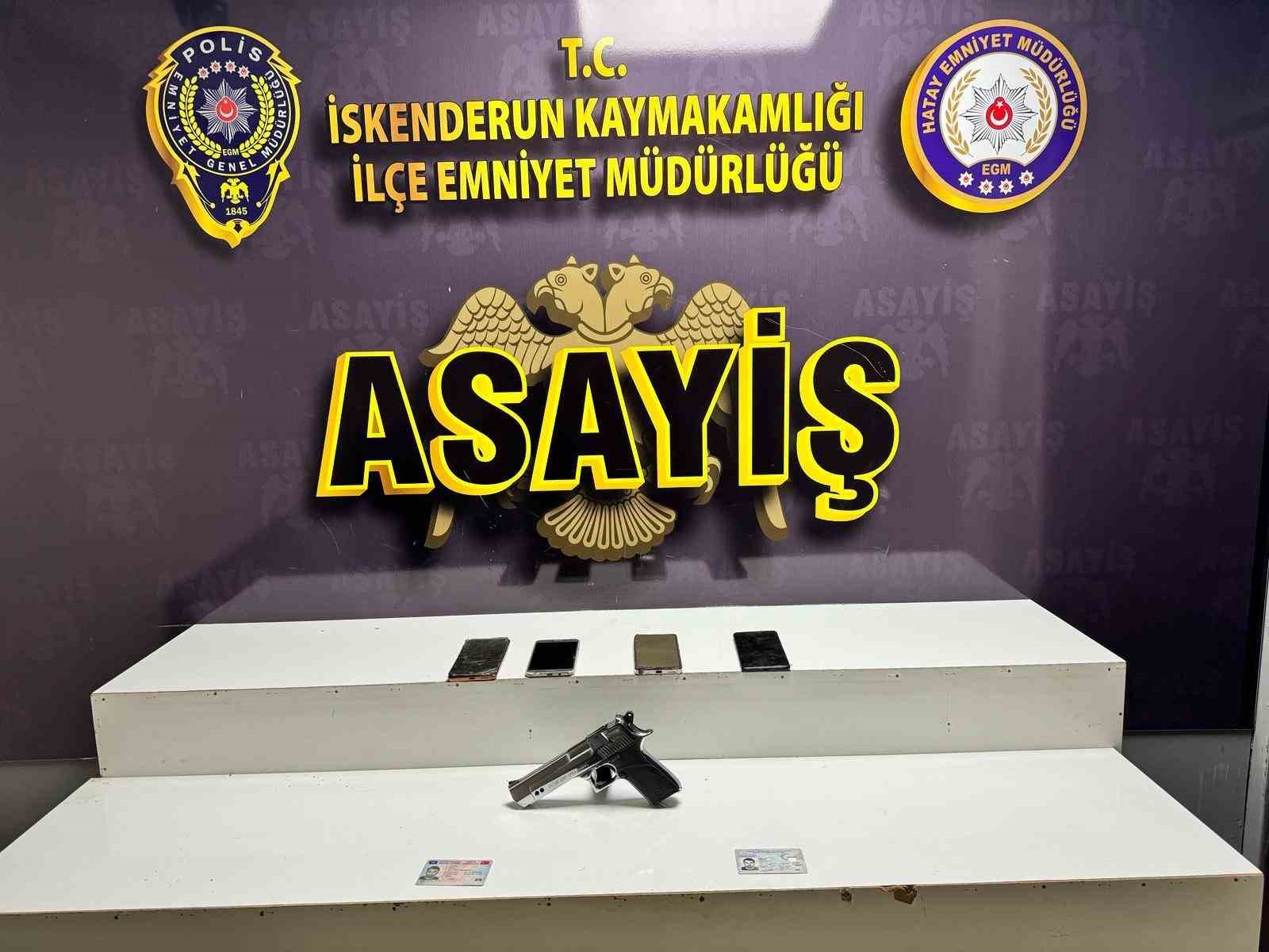 Hatay’da çeşitli suçlardan aranan 3 şüpheli tutuklandı