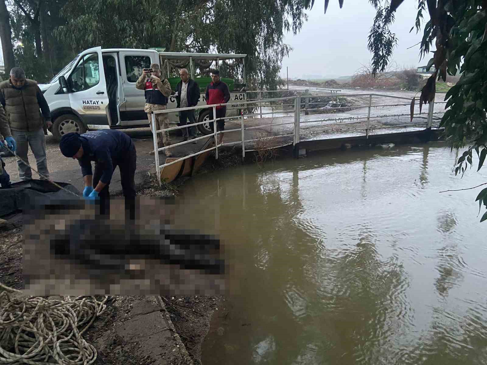 SULAMA KANALINDA ERKEK CESEDİ BULUNDU