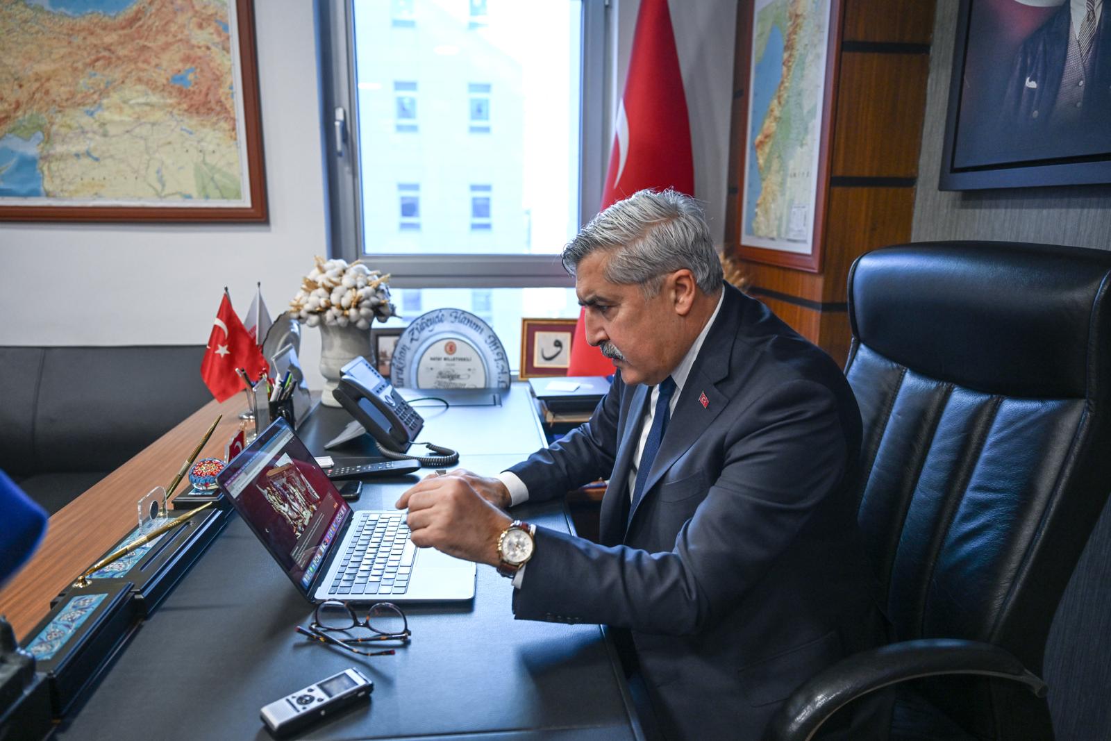 TBMM Dijital Mecralar Komisyonu Başkanı Yayman, AA’nın “Yılın Kareleri” oylamasına katıldı