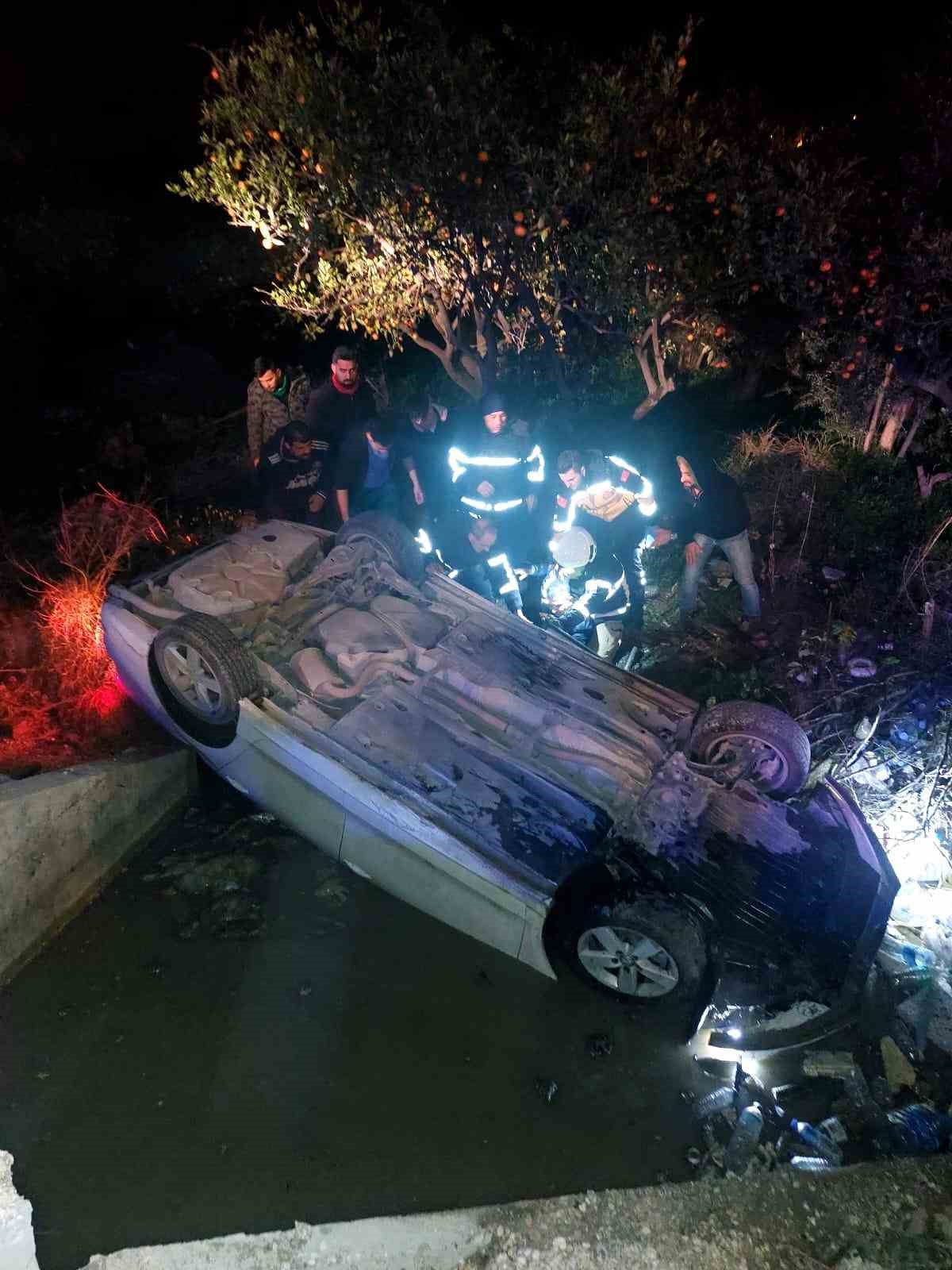 Hatay’da trafik kazası: 1 yaralı