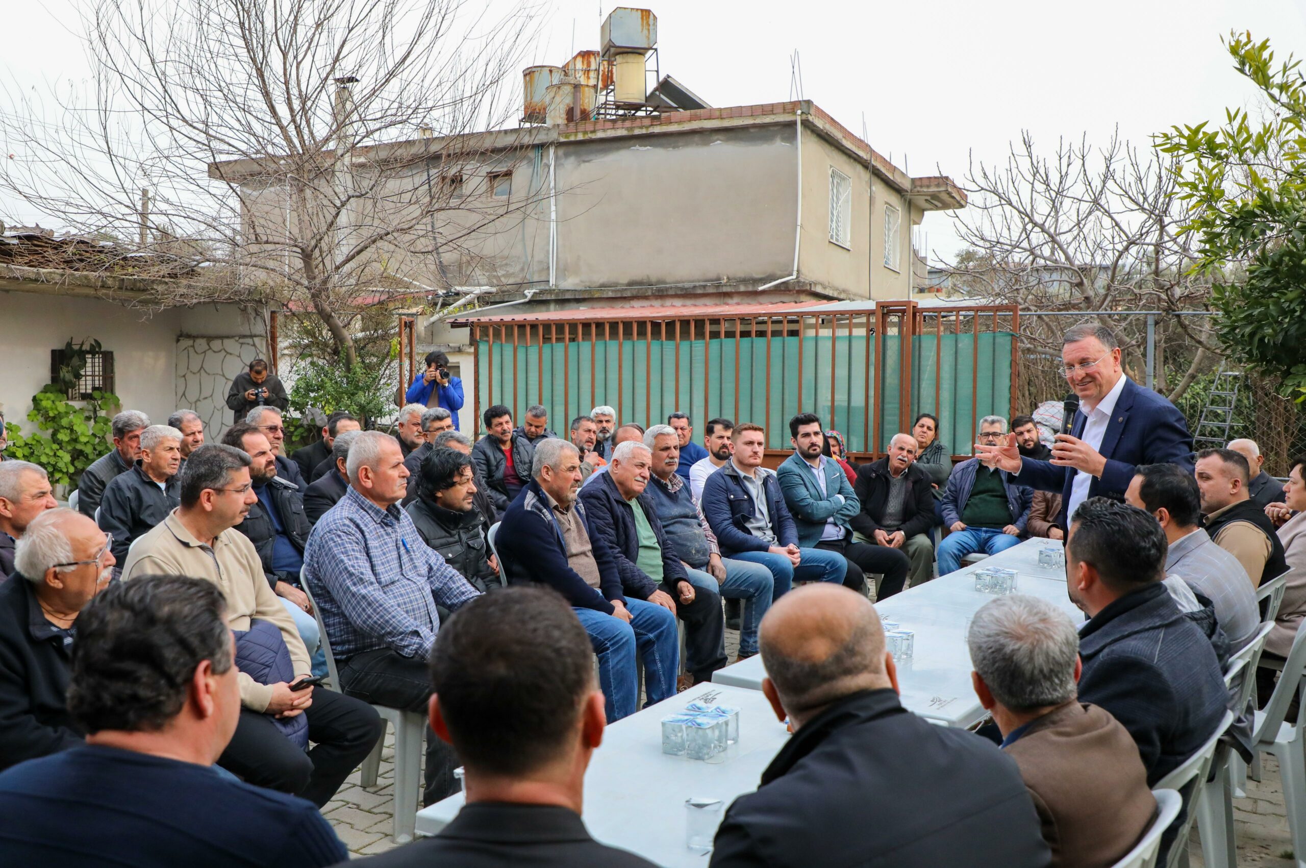 BAŞKAN SAVAŞ ANTAKYALI VATANDAŞLARLA BULUŞTU