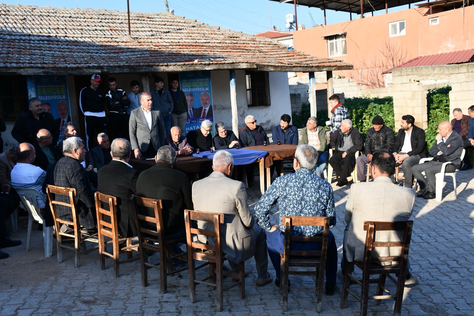 ÖMER ERDAL ÇELİK BAŞPINAR-KALEKAMBERLİDENDE SÖZ ALARAK AYRILDI