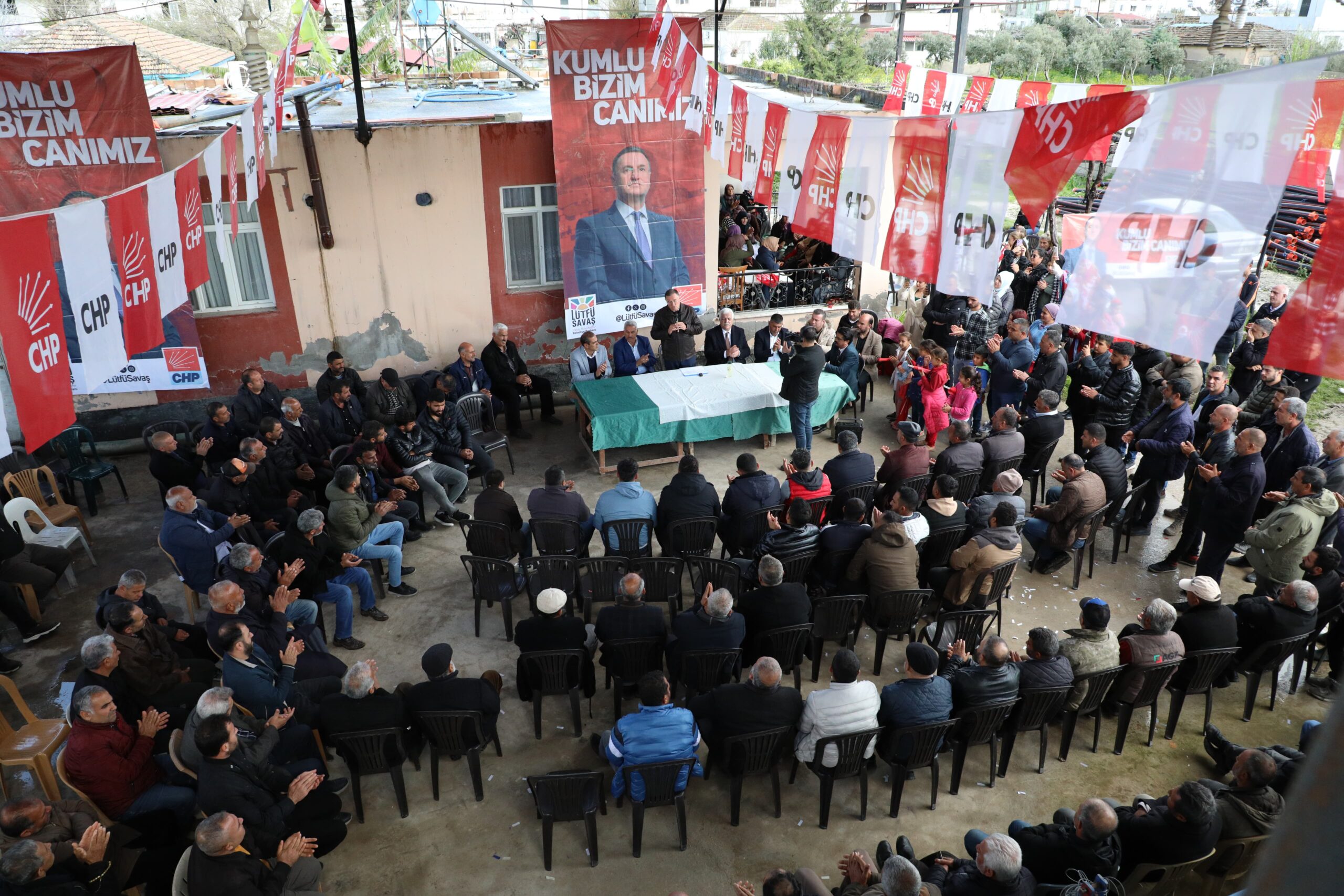 KUMLU, REYHANLI VE DEFNELİ VATANDAŞLARDAN BAŞKAN SAVAŞ’A YOĞUN İLGİ