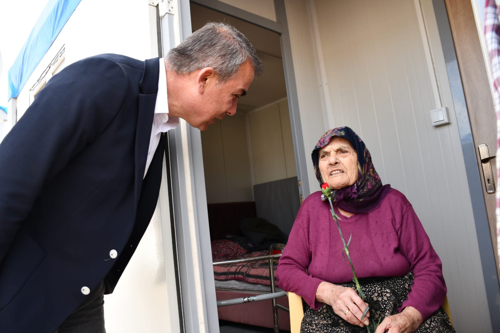 ÖMER ERDAL ÇELİK KONTEYNER  KENT ZİYARETLERİNE DEVAM EDİYOR