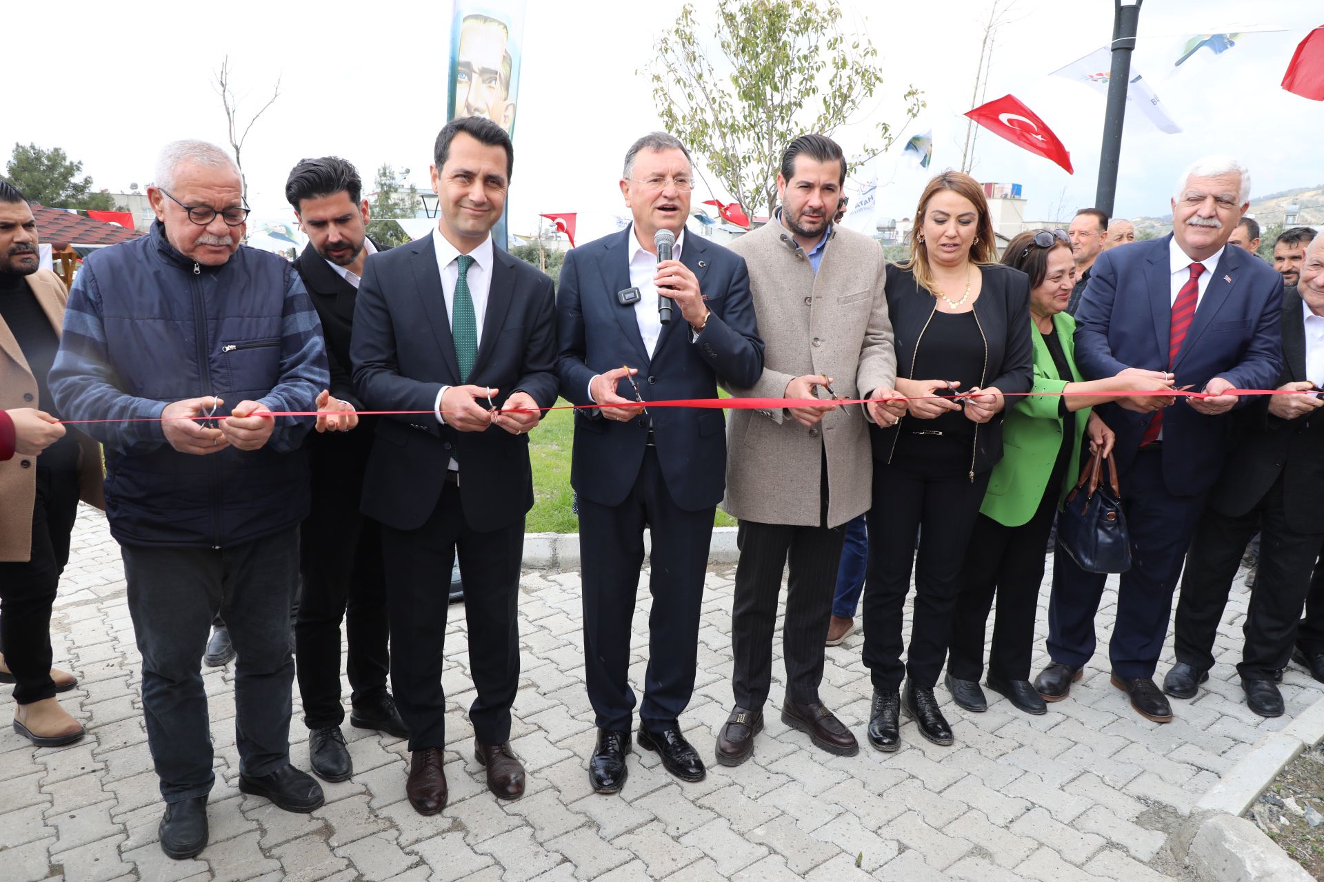 BAŞKAN SAVAŞ ERZİN VE DÖRTYOL’DAKİ AÇILIŞLARA KATILDI