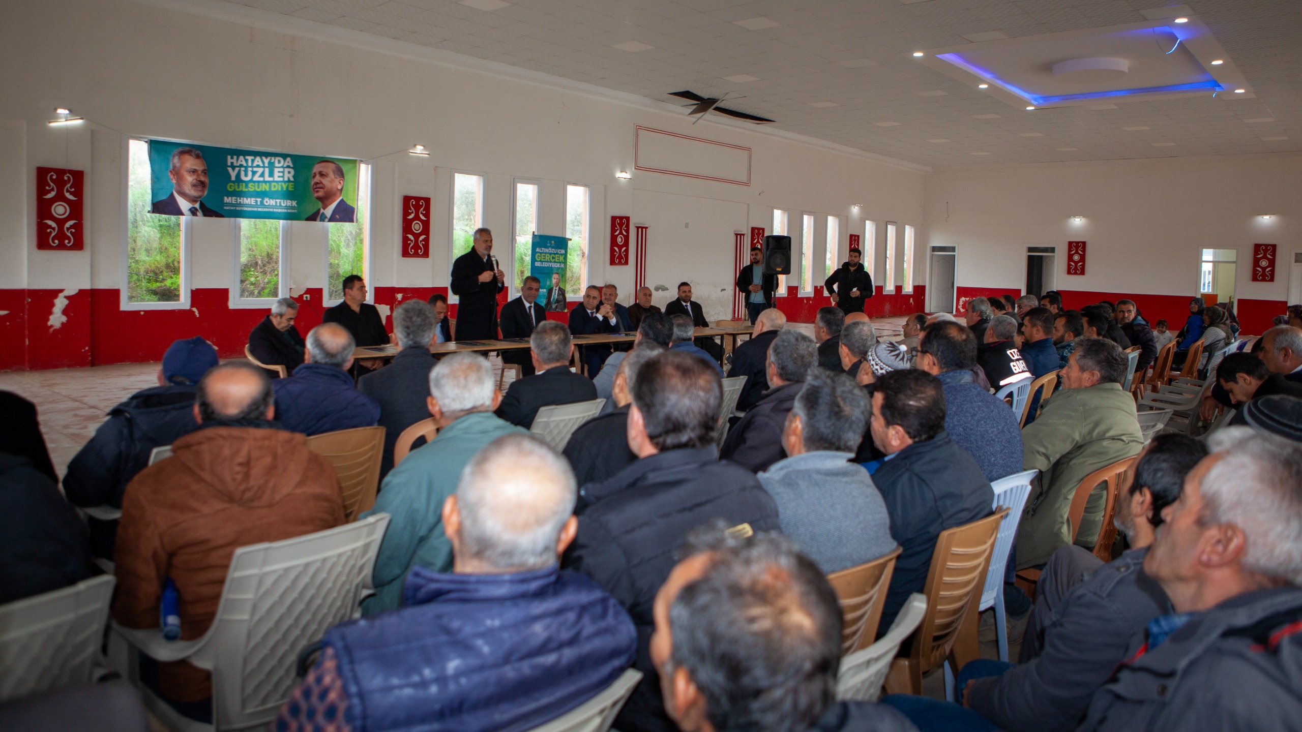 ÖNTÜRK “HATAY’I CHP ZİHNİYETİNDEN KURTARACAĞIZ”