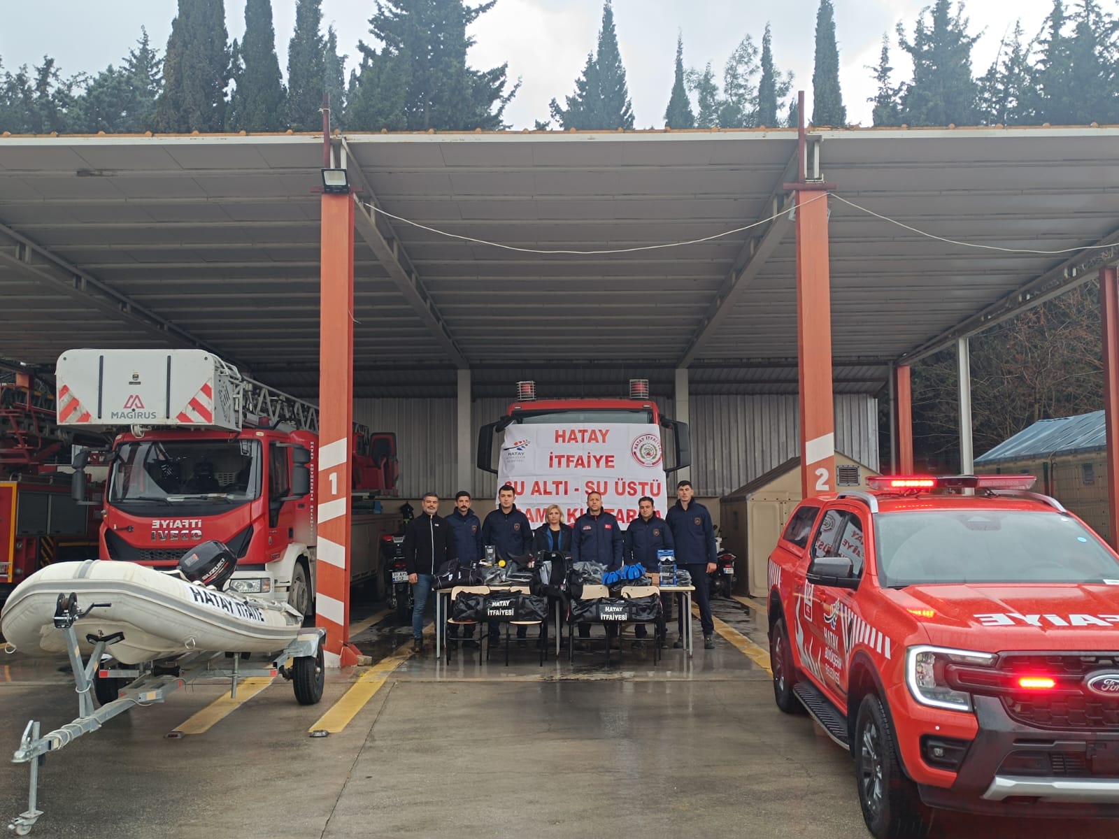 SU ALTI VE SU ÜSTÜ ARAMA KURTRMA EKİPMANLARI YENİLENEREK KAPASİTE ARTTIRILDI