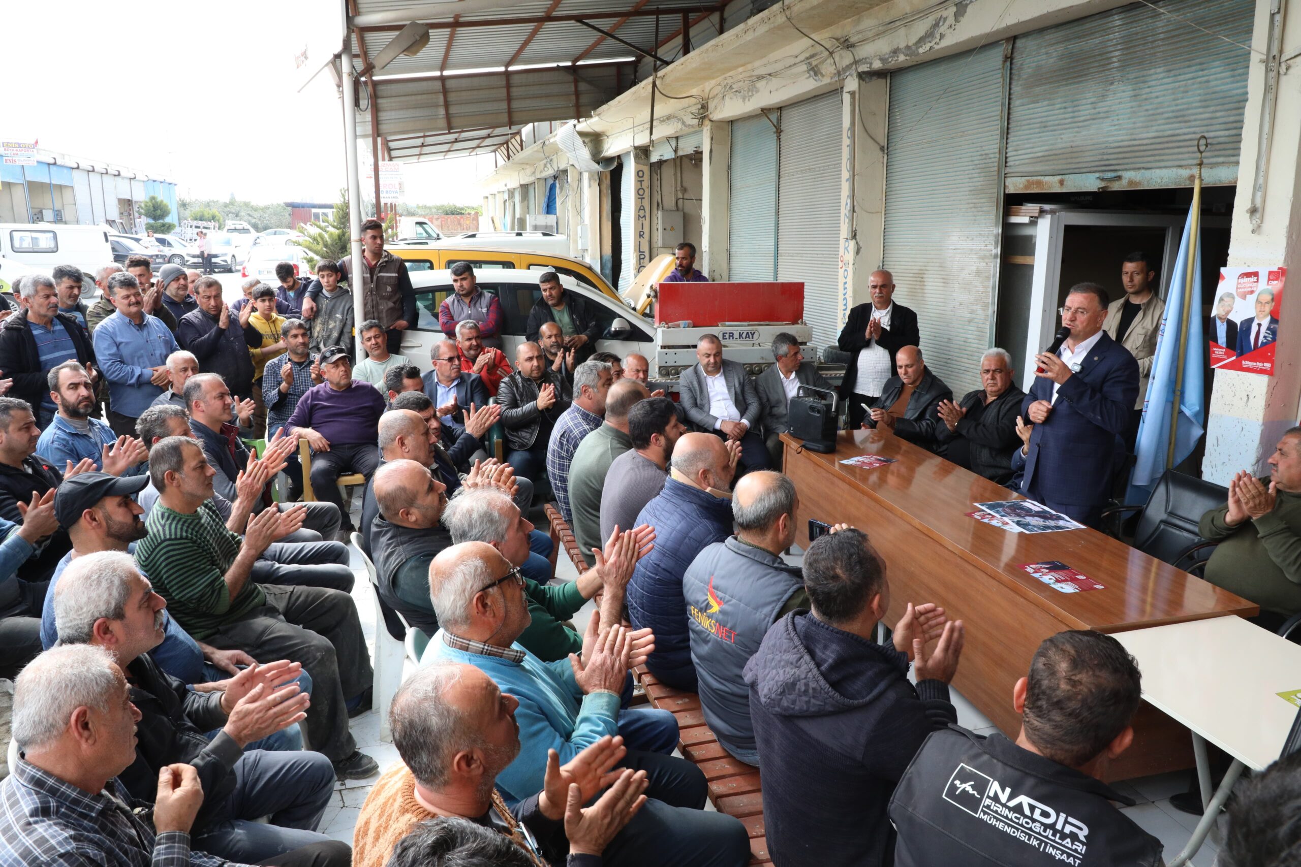 SAVAŞ “SAMANDAĞ’A BİZ HİZMET VERDİK, HÜKÜMET 22 YILDIR NE YAPTI”
